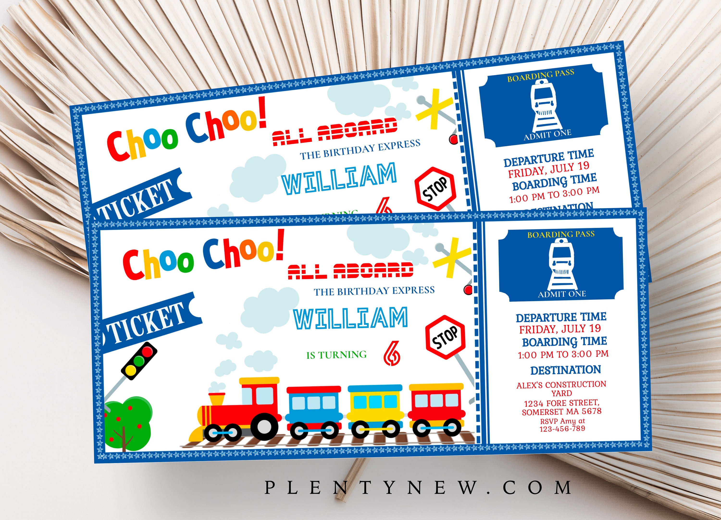 29+ Thomas The Train Birthday Invitations