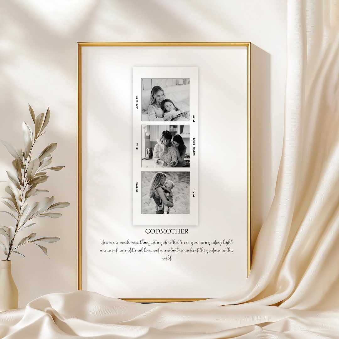 Personalised Godmother Gift, Godmother Print, Christmas Gifts, Birthday — free download