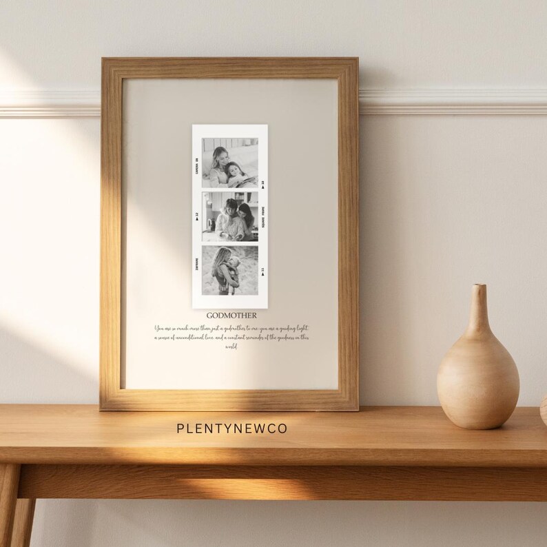 Personalised Godmother Gift, Godmother Print, Christmas Gifts, Birthday — free download