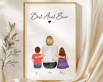 Portachiavi Per Zia Con Scritta 'To Our Auntie You Are The Best Auntie Ever', In Acciaio Inossidabile Argentato - Regalo Divertente E Sentimentale Regalo Natale O Compleanno Per Zia