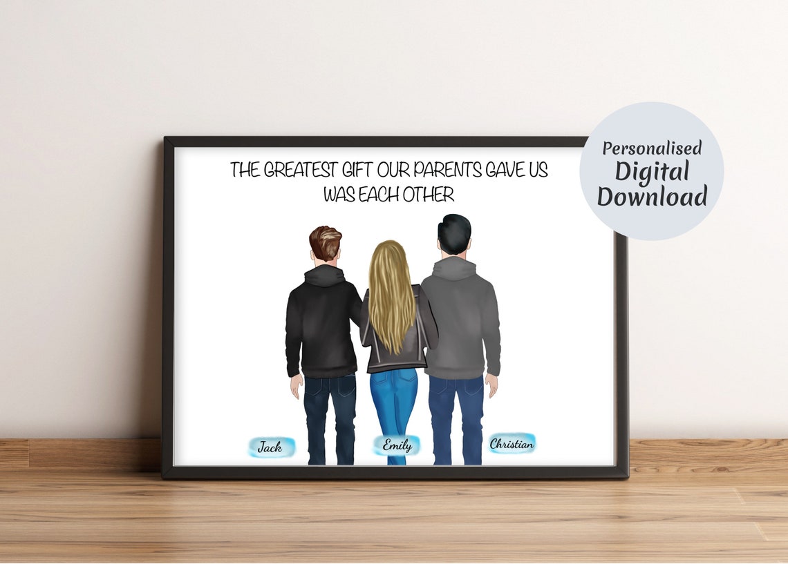 Brother Sister Gifts Personalized Gift for Brother From Etsy