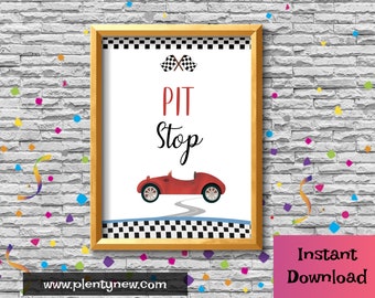 pit stop printable etsy
