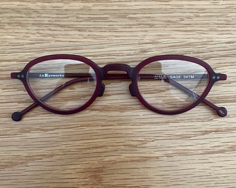 Brand New Vintage l.a. Eyeworks RX Frames # SAGE 347 M Made in Italy