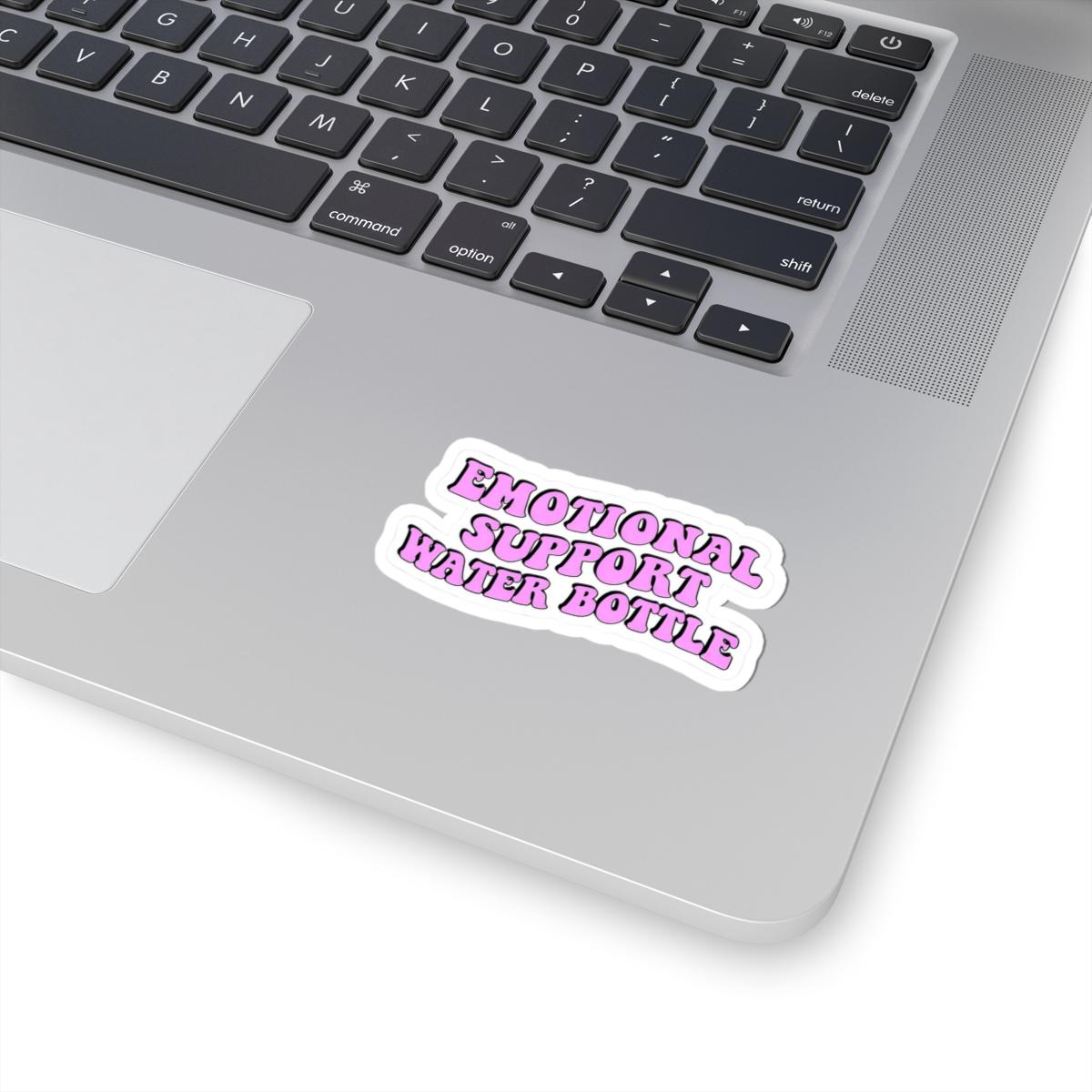 Emotional Support Water Bottle Sticker: Fun Laptop Decal - Etsy