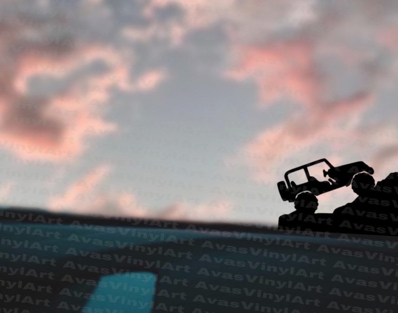 Replacement Easter Egg Jeep Windshield Decal Etsy