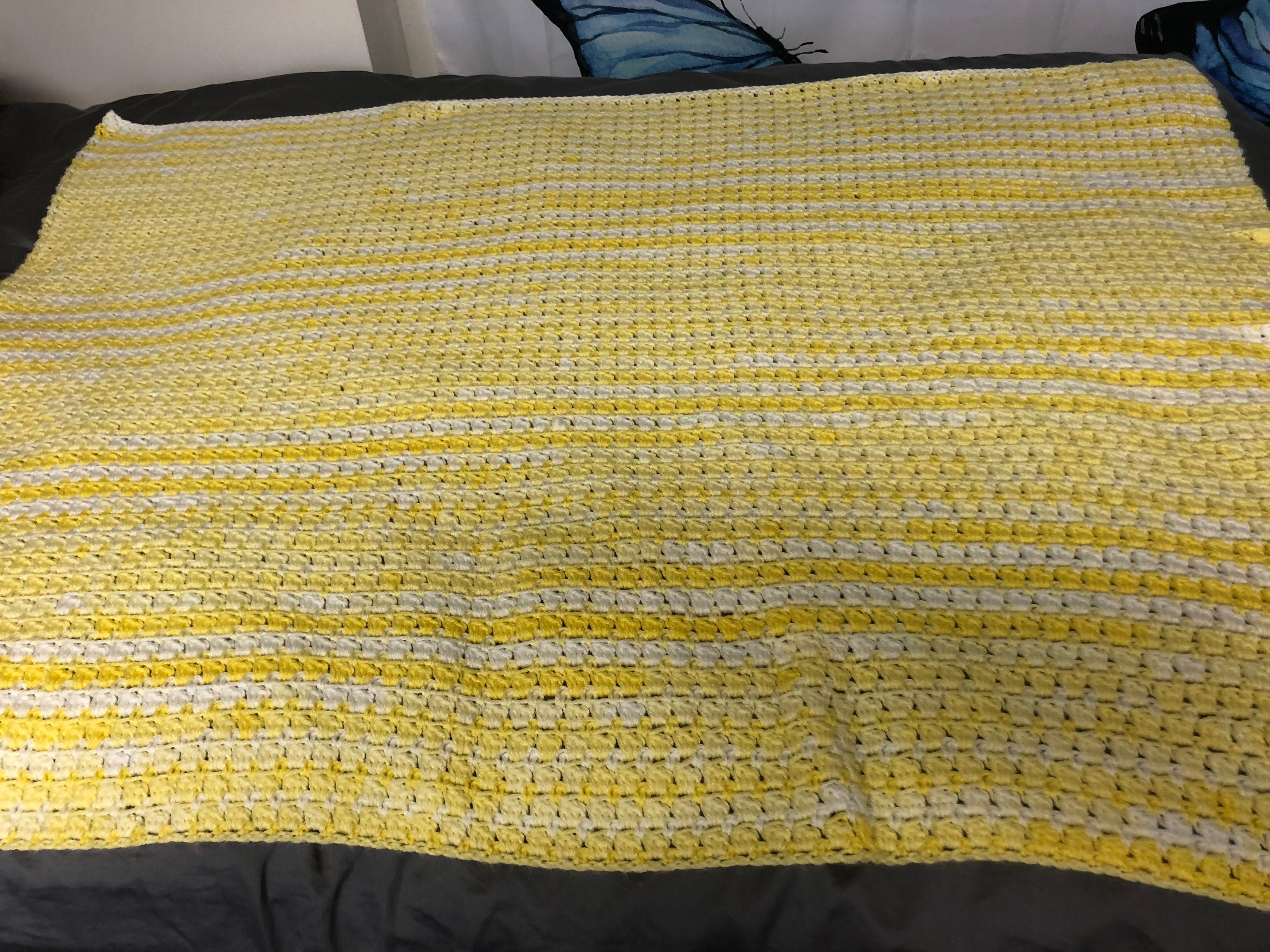 Yellow Baby Blanket Etsy