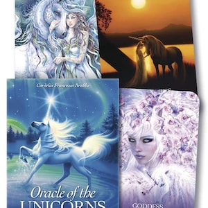 Orakel der Einhörner Karten: Enter an Enchanted Realm of Magic and Miracles and Companion Book Set von Cordelia Francesca Brabbs