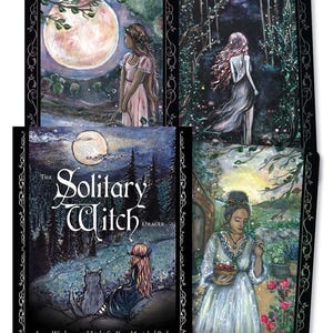 Cartes Oracle La Sorcière Solitaire Ange Bleu