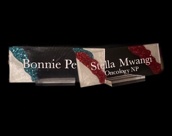 Desk name plates