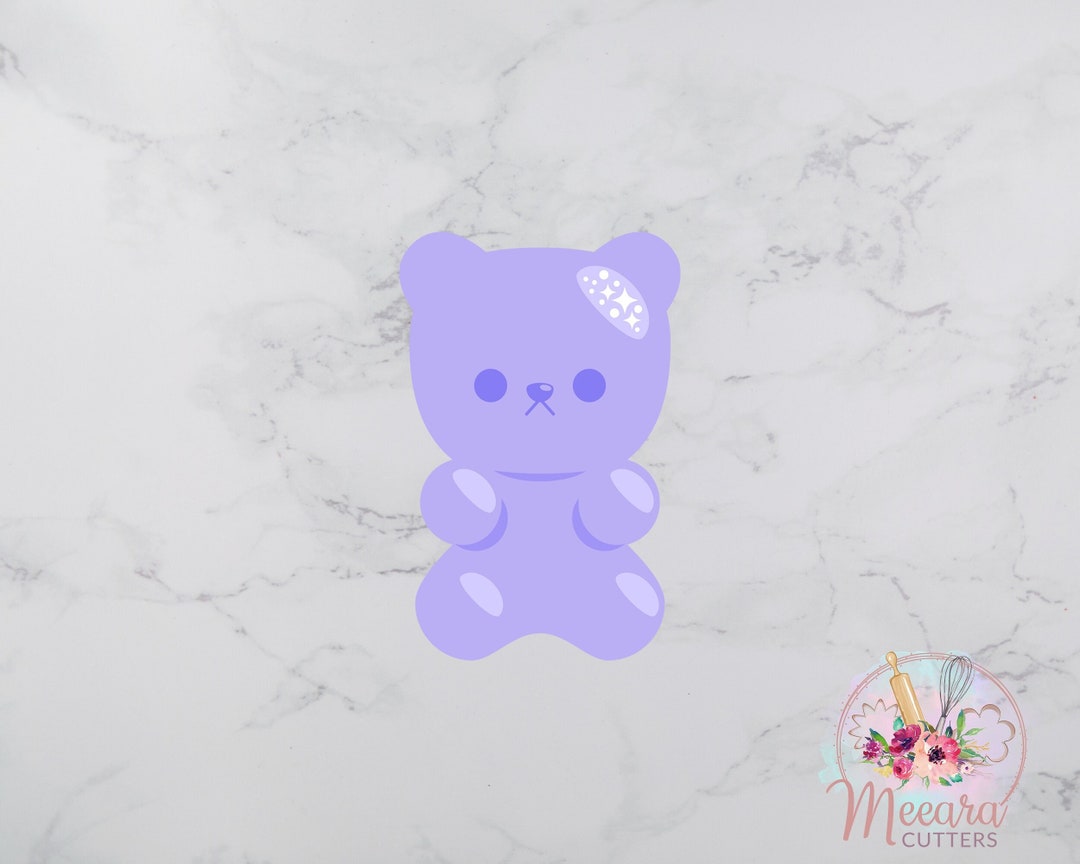 Gummy Bear Cookie Cutter Candy Cookie Cutter Halloween Etsy