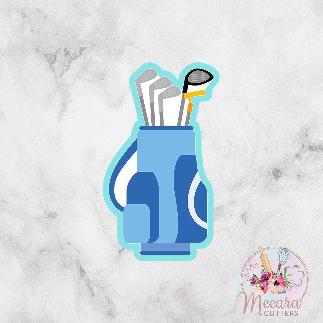 Golf Cookie Cutter Father's Day Birthday Fondant Etsy