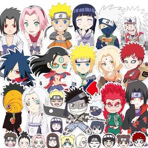 Naruto Characters Sticker Pack – Stickerload