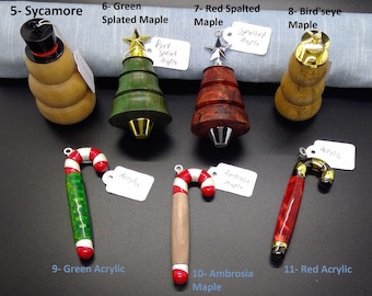 Hand Turned Ornaments*