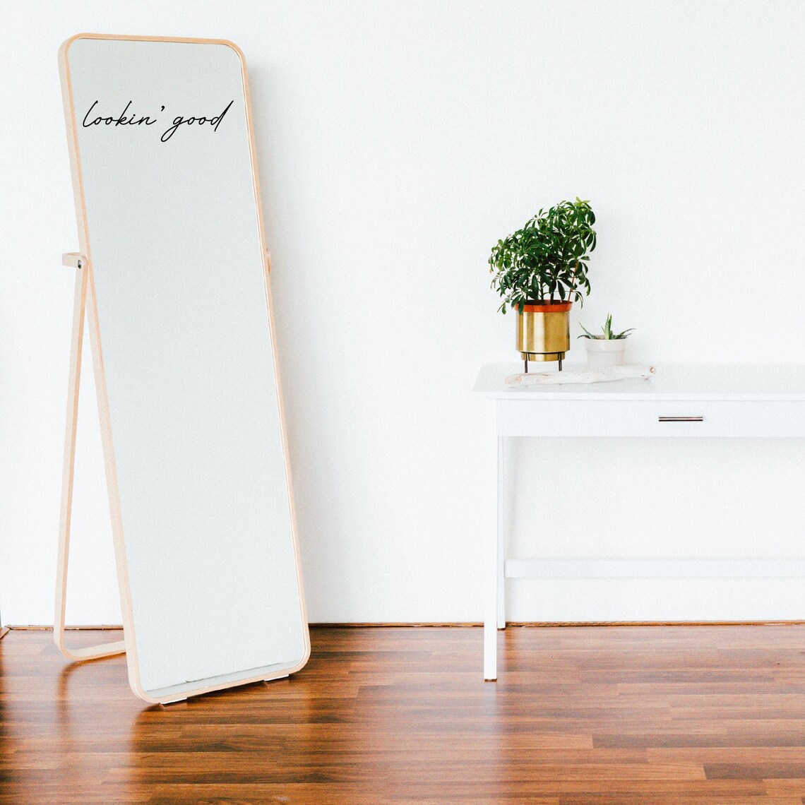 Lookin' Good Mirror Decal Positive Decal Mirror Decal Etsy