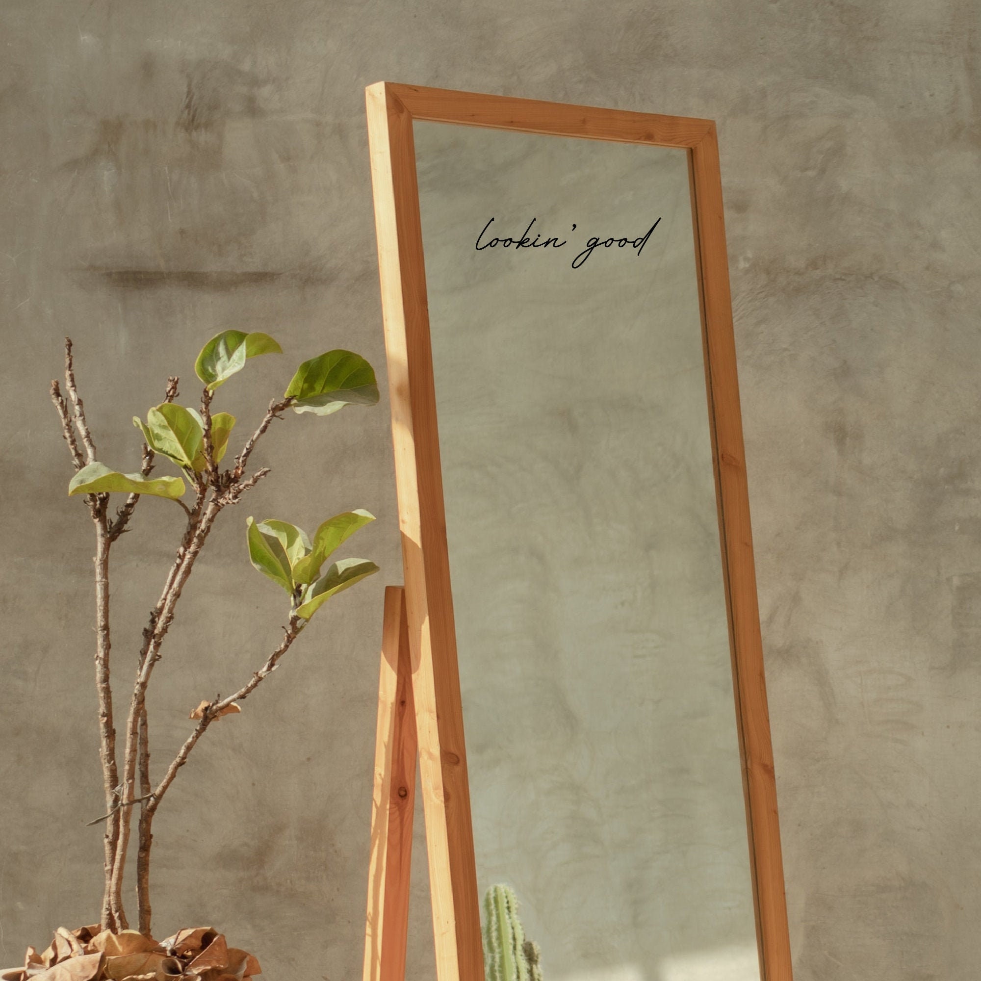 Lookin' Good Mirror Decal Positive Decal Mirror Decal Etsy