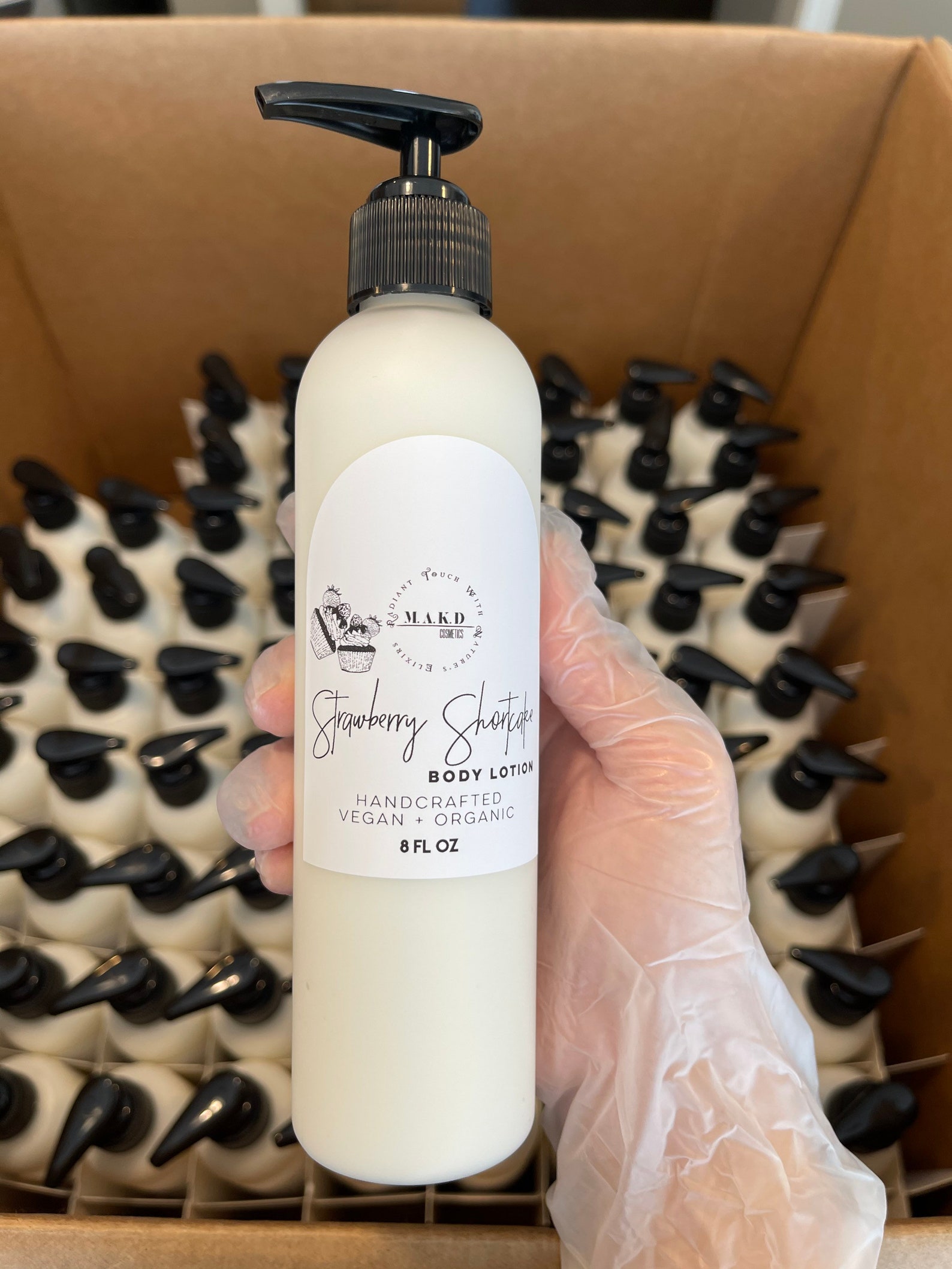 MAKD Nourishing Body Lotion 4 OZ and 8 OZ . Vegan | Etsy