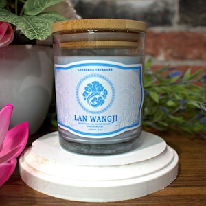 Sandalwood, Mountain Air, and Lotus Flower - Lan Wangji Soy Candle