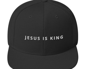 Jesus Is King Snapback