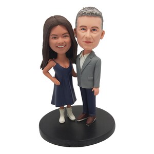 Bobble Head Gifts, Custom  Wedding Couple Bobbleheads, anniversary gifts for couples ,anniversary gifts for parents,Wedding Cake Topper
