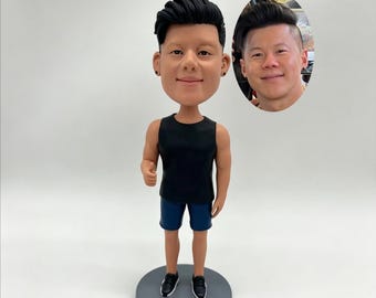 Custom Bobblehead From Photo, Personalized Handmade Figurine