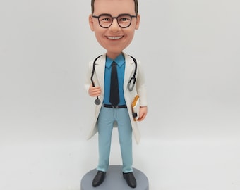 Custom Doctor Bobblehead Figurine，Personalized Medical Gift