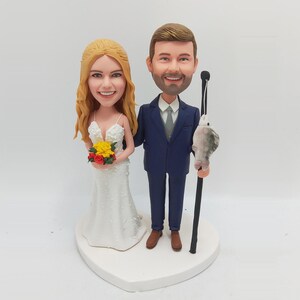 Personalised custom couple bobbleheads, custom bobbleheads as souvenirs, anniversary gifts for yourself, happy couple image,Christmas gifts