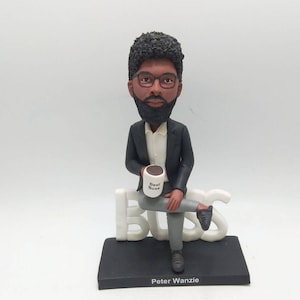 Custom man Bobbleheads, Custom Grandfather Bobblehead, Custom Bobblehead For Boss, Make Your Own Bobble Head, Custom Father Action Figure