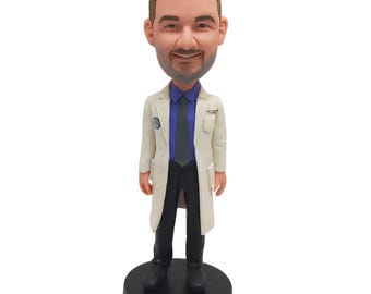 Custom Doctor Bobblehead Figurine，Personalized Medical Gift