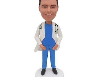 Custom Doctor Bobblehead Figurine，Personalized Medical Gift