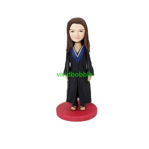 Custom graduation bobbleheads, Graduation gift for her/him/son, Graduation ornament, College/High school Graduation Gift,The Graduate