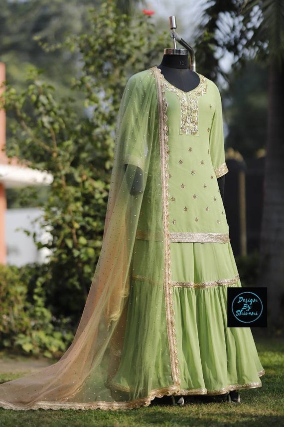 Buy Online Green Suit By Ayaan Vipul For Wedding Seasons By Fashion Bazar  At Best Price Range.