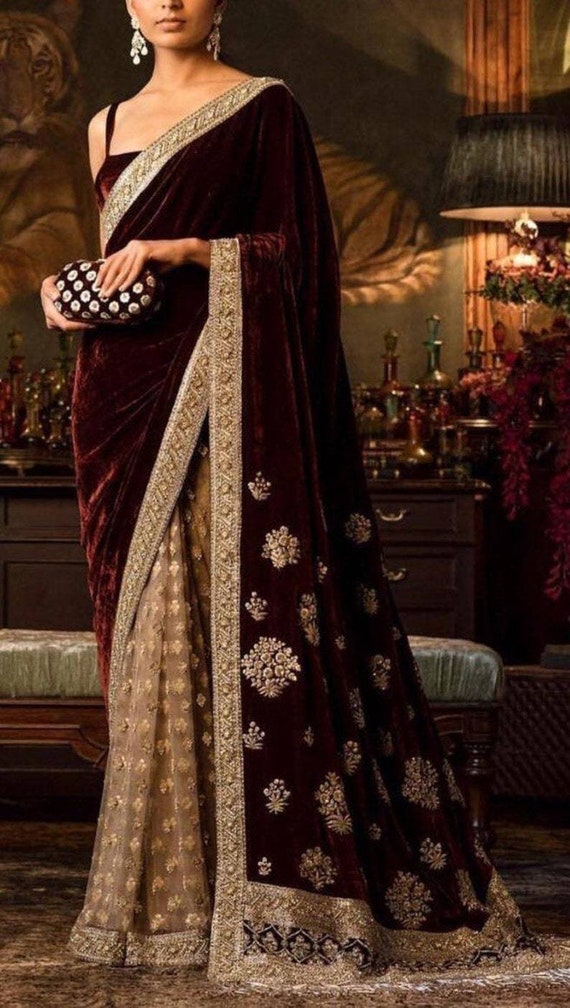New dress design saree 2025