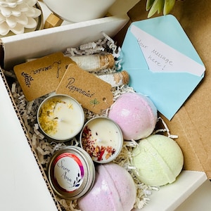 All Occasion Gift Box | Holidays | Care Box | Thinking of you | For  Her | Luxury Bath Spa box | Relaxing | Personalized