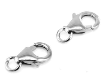 JewelsObsession Sterling Silver 28mm Saying Charm w/Lobster Clasp 