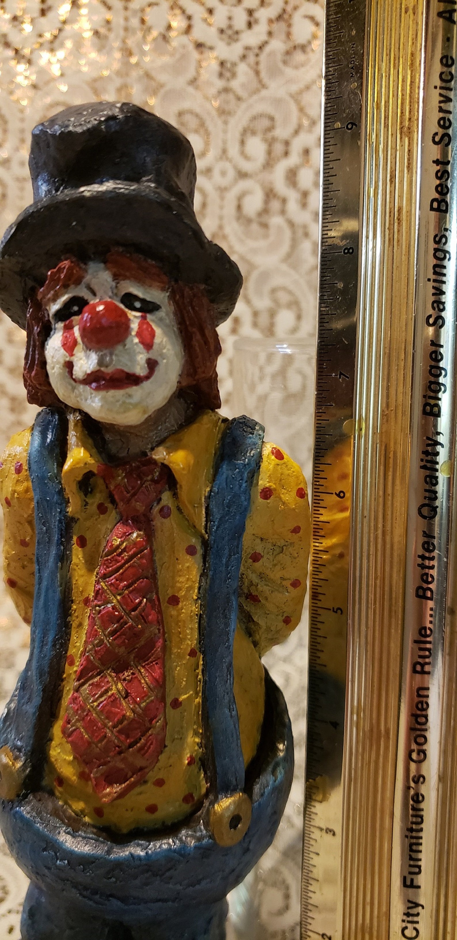 Clown Statue Created by the Late Mike Makras Etsy