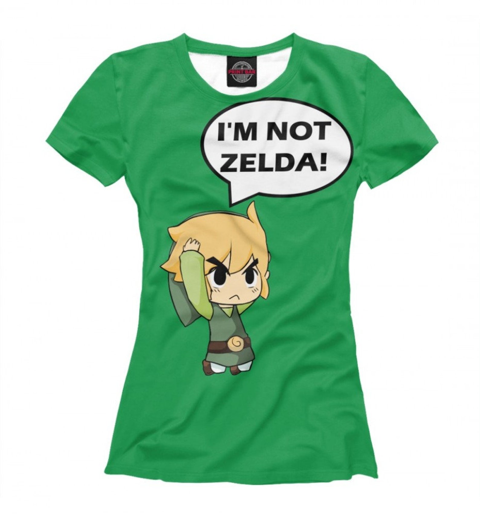 I'm not Zelda Funny T-Shirt The Legend of Zelda Tee | Etsy