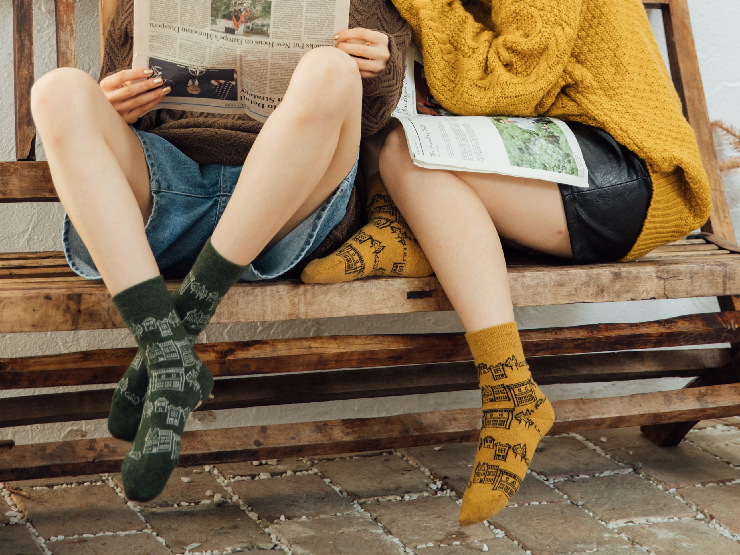 Soft wool crew socks women tube socks warm quarter socks Etsy