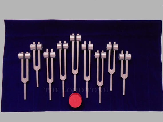 Professional 9 Sacred Solfeggio Weighted Tuning Fork With 528 Hz