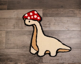 Mushroom Dino Rug