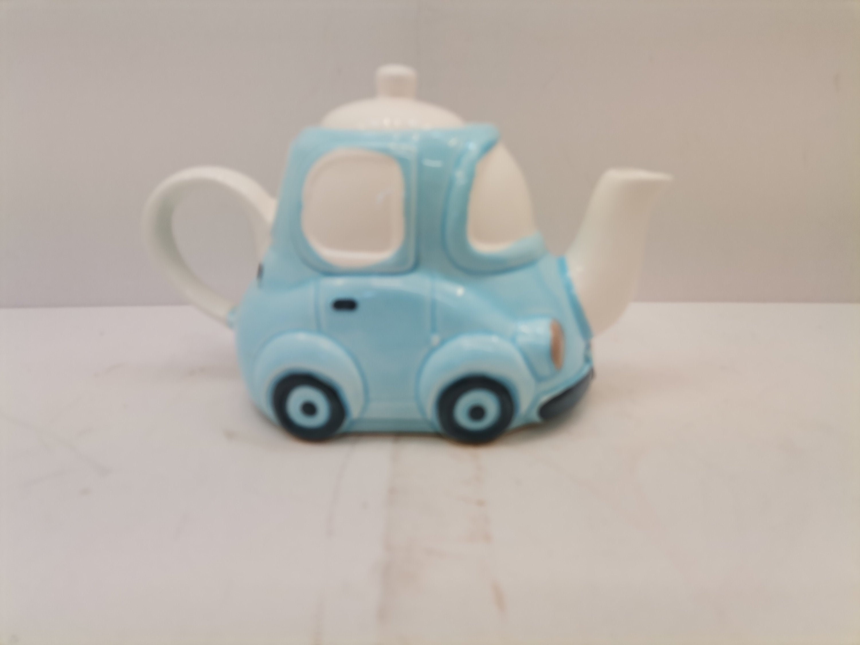 Vintage ornamental car auto novelty china tea pot teapot Etsy