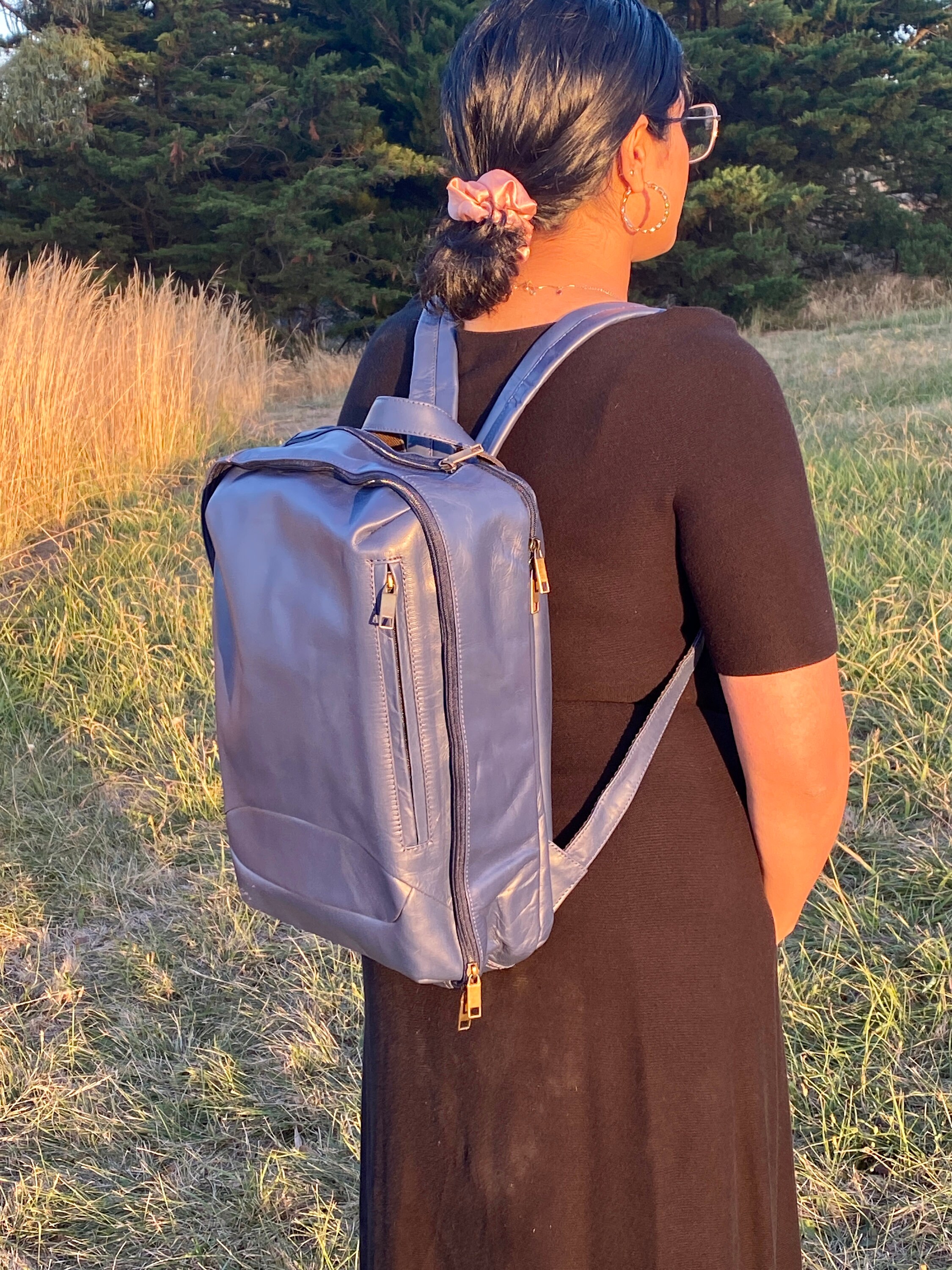 Genuine Leather Backpack 3 Colours to 