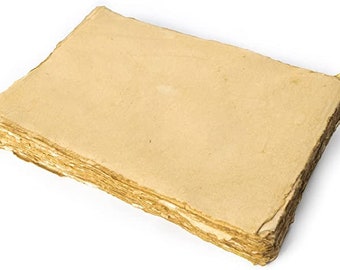 A4 Antique  Paper- 75 sheets | Leakproof Paper   | Antique Handmade Paper 12"x8" | Gift Message Paper
