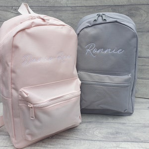 Personalised Small Toddler Rucksack, Embroidered, Boys personalised bag, Girls school bag, Personalised school bag, Nursery backpack image 6