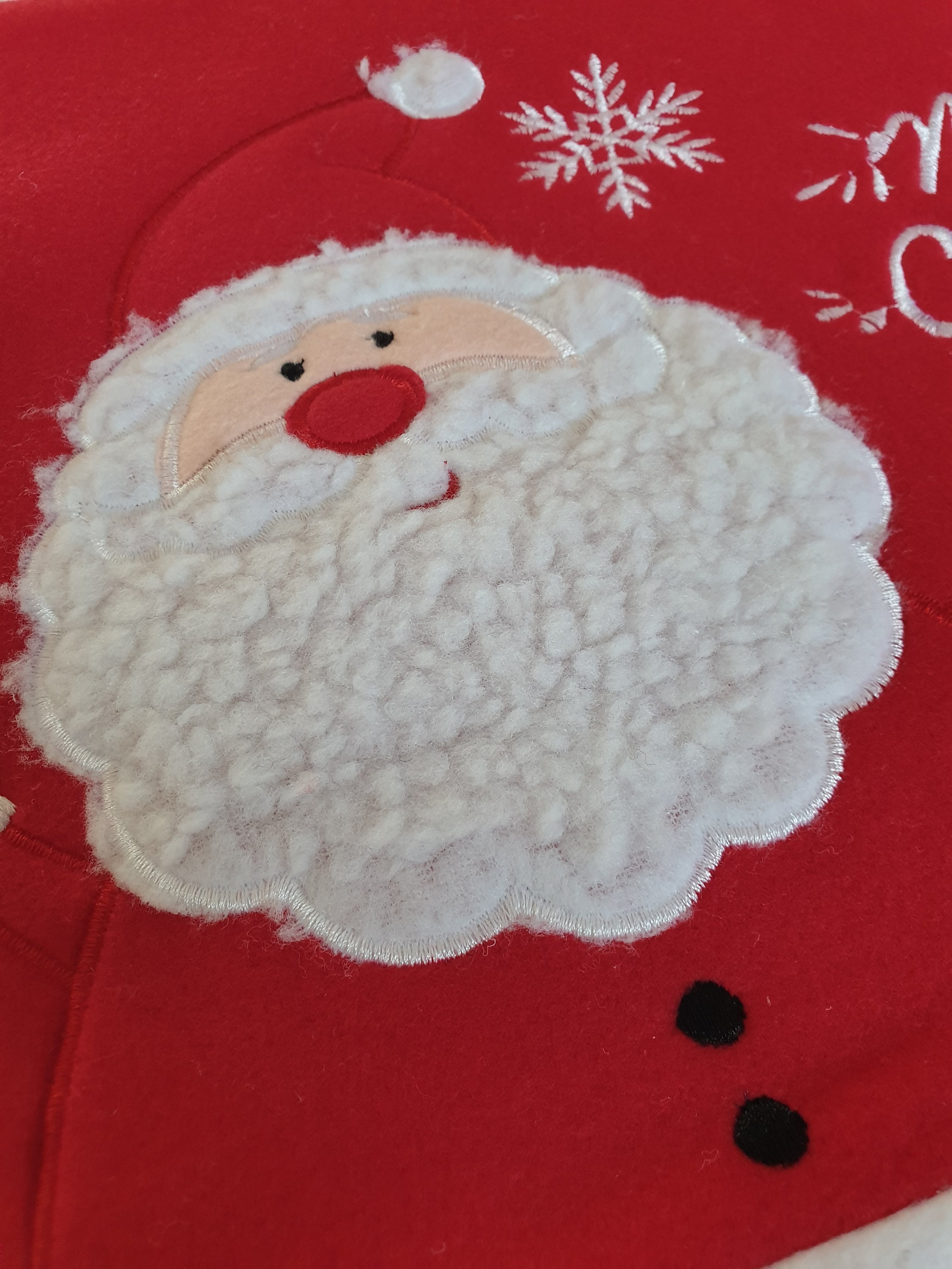 Personalised Deluxe Wall Hanging Advent Calendar Fabric Etsy UK