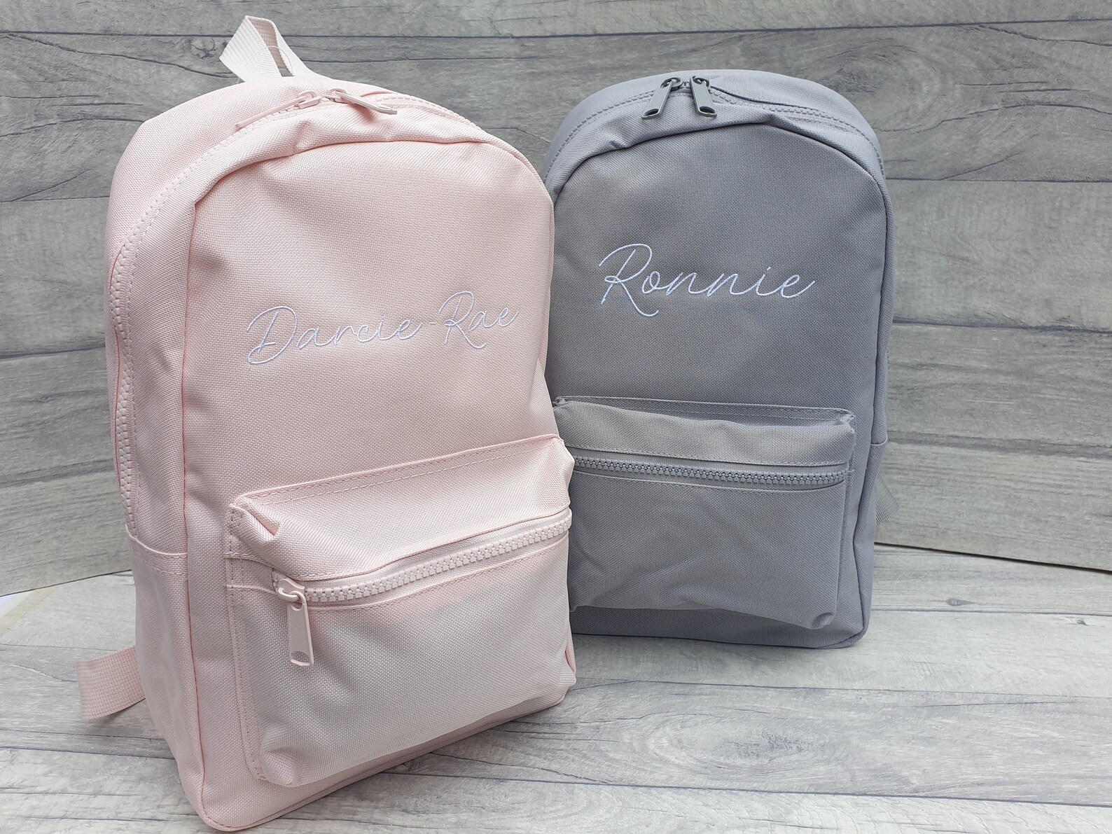 Personalised Small Toddler Rucksack, Embroidered, Boys Personalised Bag