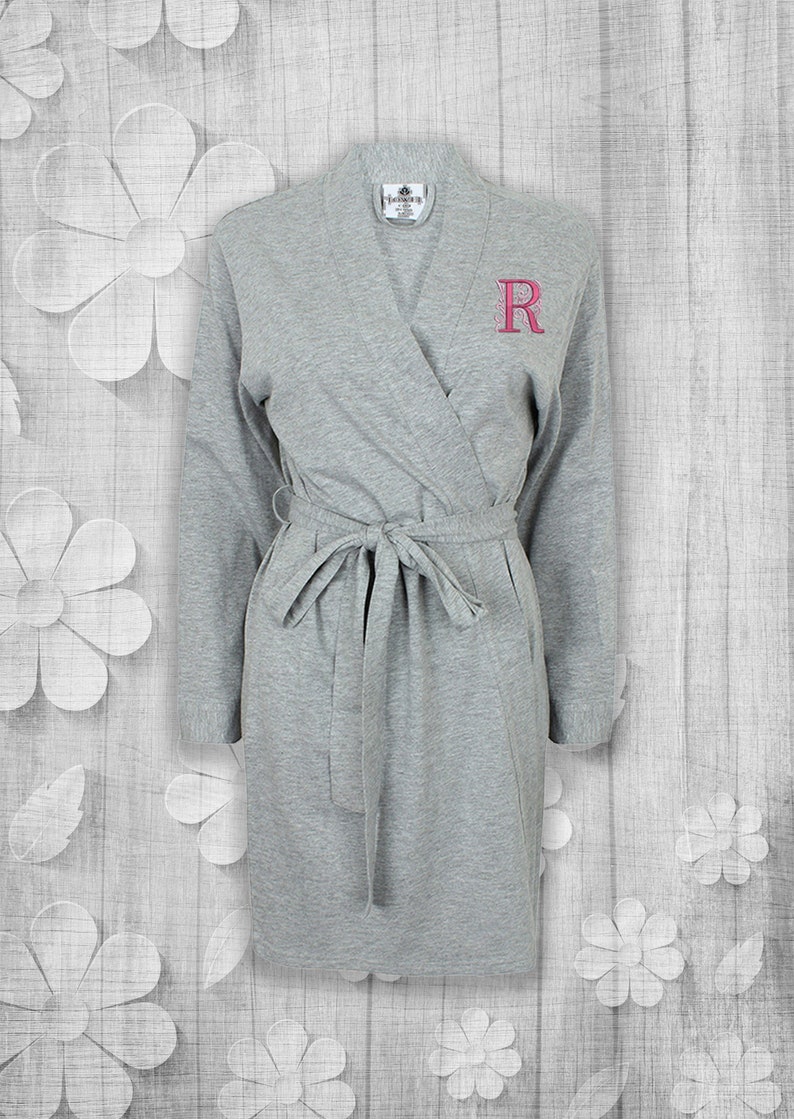 Personalised Bath Robe Monogrammed Bathrobe Persoanlised Etsy UK