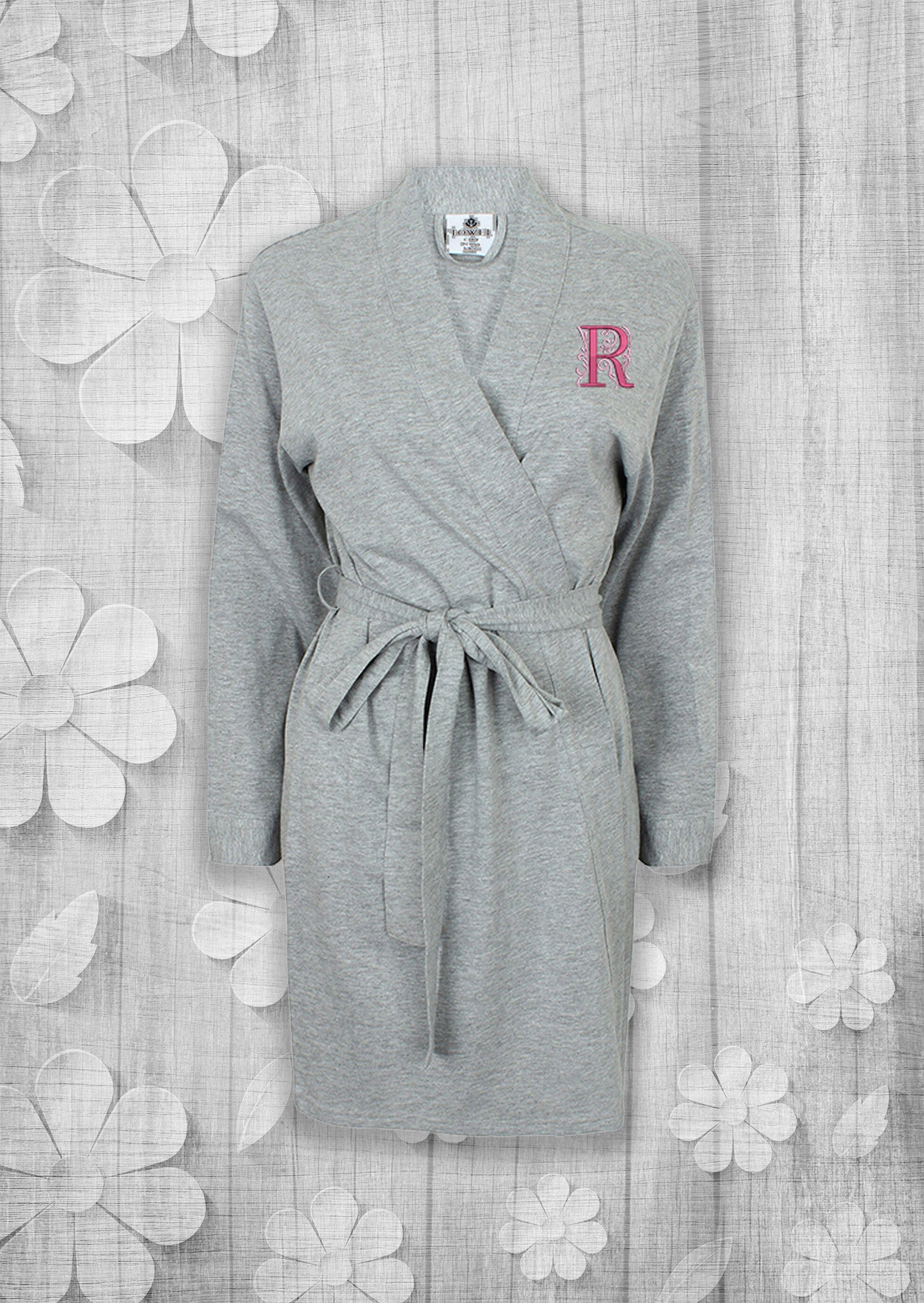 Personalised Bath Robe Monogrammed Bathrobe Persoanlised Etsy UK