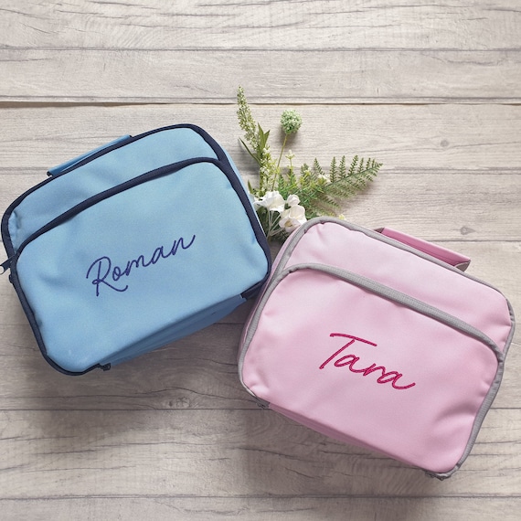 Personalized Lunch Box for Kids Custom Lunch Box Insulated Lunch Bag  Monogrammed Kids Lunch Bag Cute Lunch Bag Lunch Bag for Women 