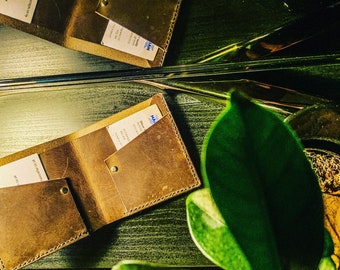 Men/'s Bifold Leather Wallet ID Credit Cards Holder Billfold Purse Clutch In UKHC