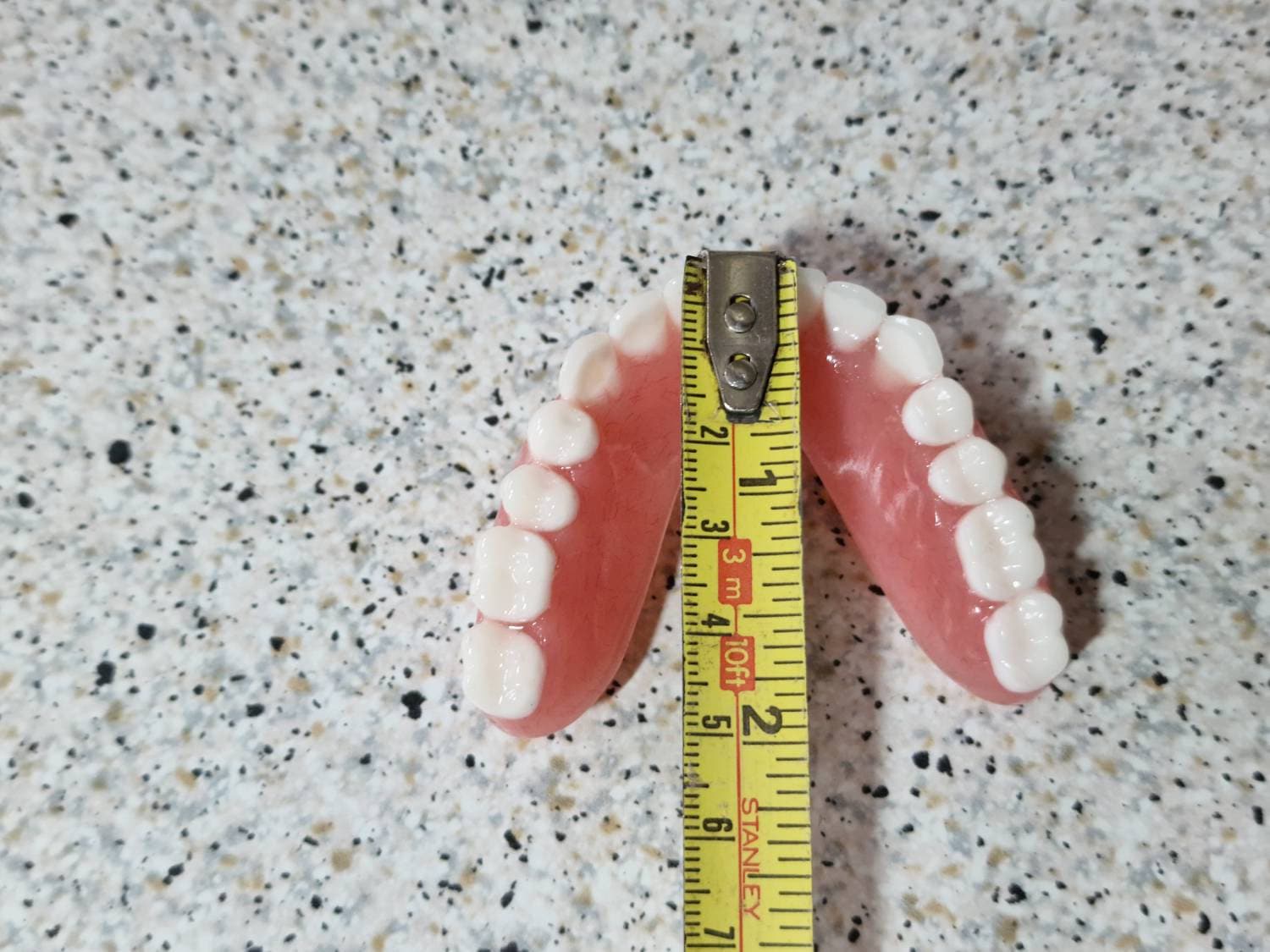 Full Upper Denture/false Teeth With Horseshoe/no Palate Etsy